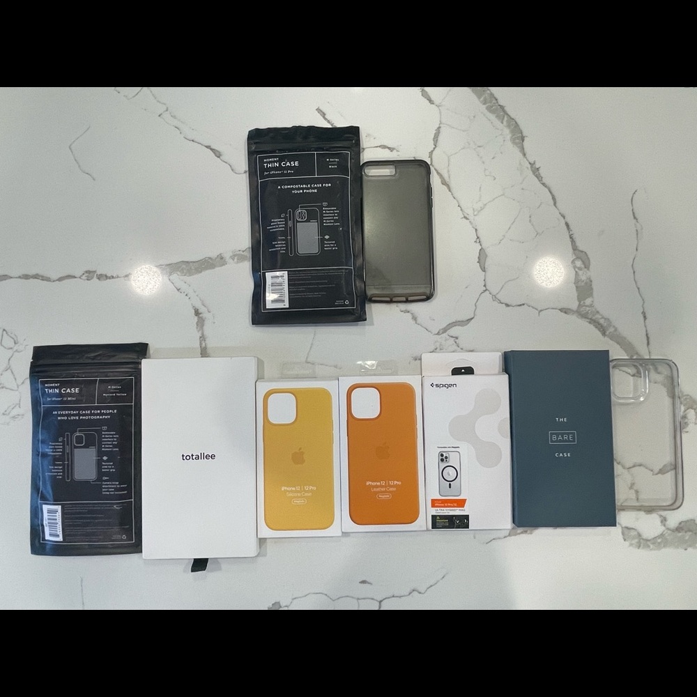 iPhone 11, 12 Mini, 12, 12 Pro, 12 Pro Max Cases lot (9 Total Cases)